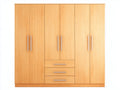 Armoire-Bois-220x60x200 cm-Chêne naturel-Moderne